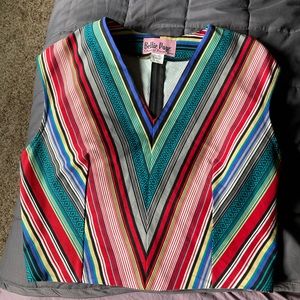 Bettie Page V-neck Top